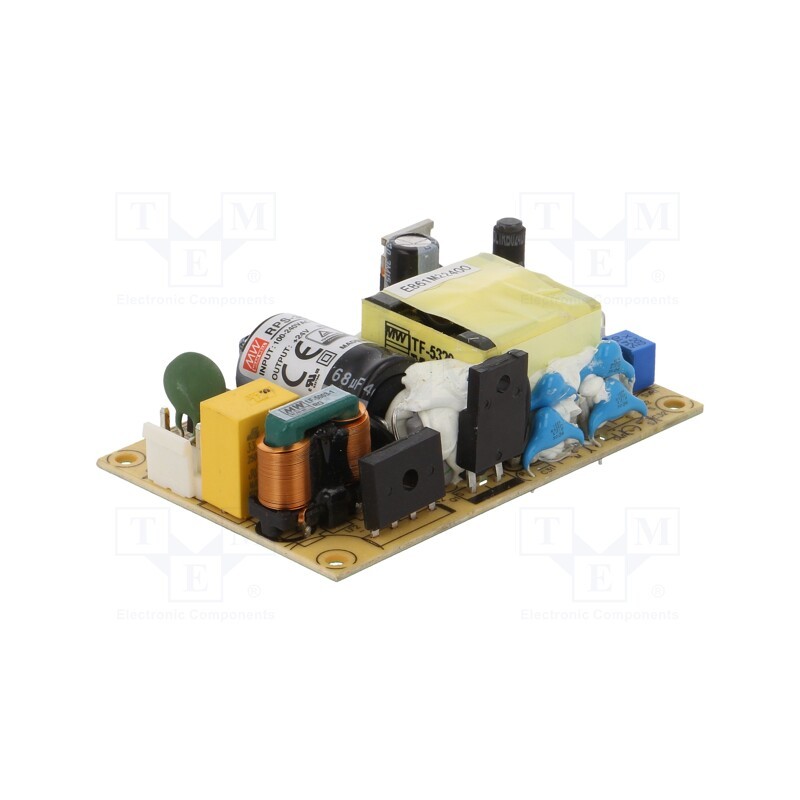 1 pcs x MEAN WELL - RPS-30-24 - Power supply: switched-mode, open, 30W, 80÷264VAC, OUT: 1, 1.25A