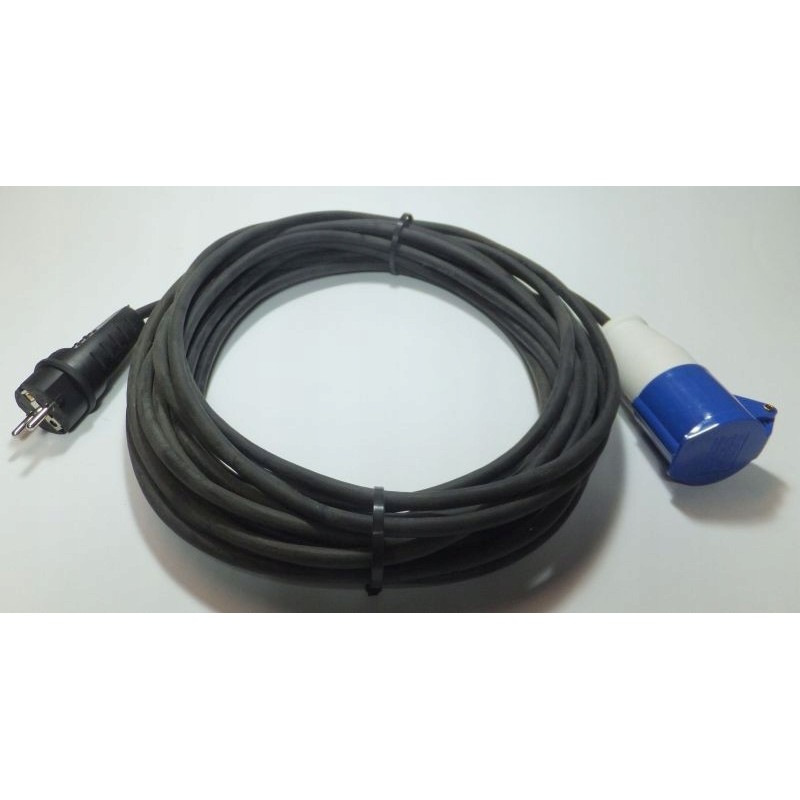 Extension cord for camper trailer 50m 3x2 5 schuko