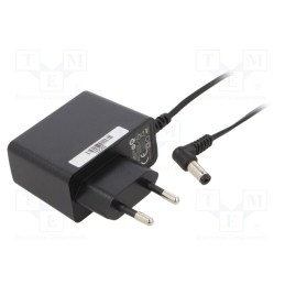 1 pcs x POS - POSC12100A-2555L - Power supply: switched-mode, plug, 12VDC, 1A, 12W, Plug: EU, 82.96%