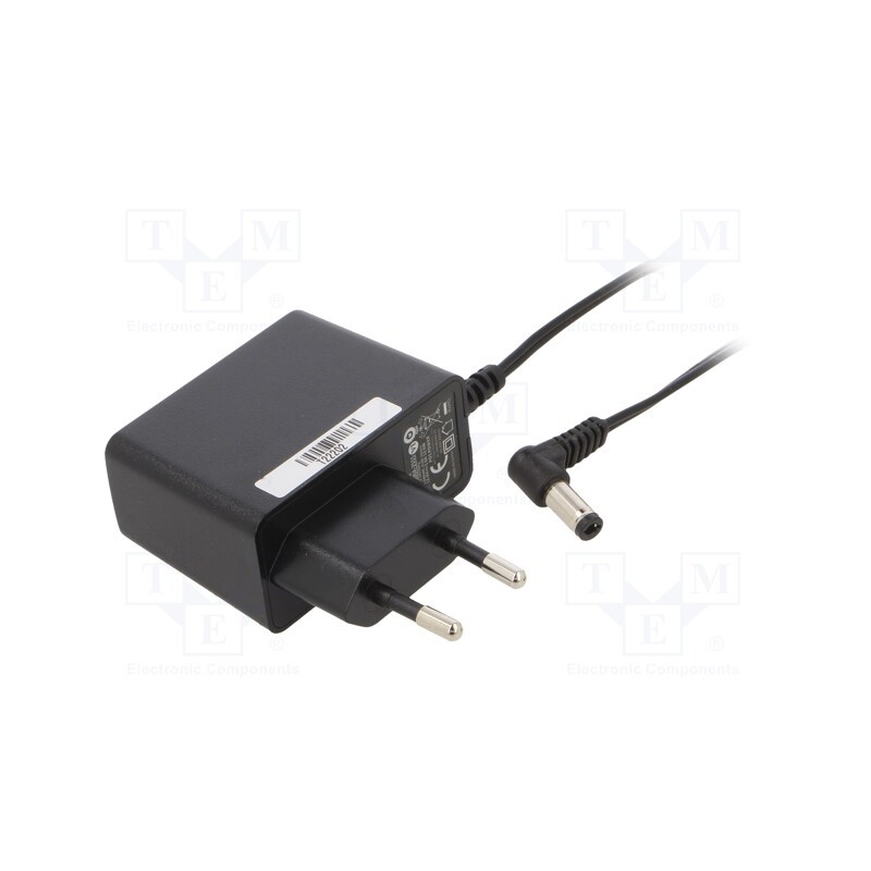 1 pcs x POS - POSC12100A-2555L - Power supply: switched-mode, plug, 12VDC, 1A, 12W, Plug: EU, 82.96%