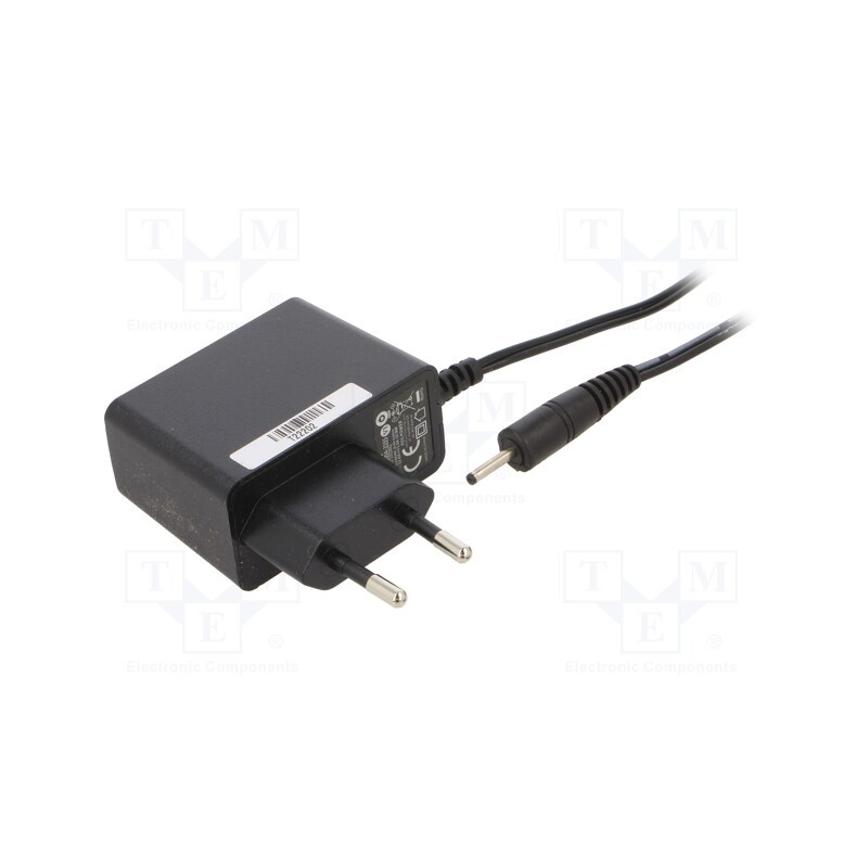 1 pcs x POS - POSC12100A-0723 - Power supply: switched-mode, plug, 12VDC, 1A, 12W, Plug: EU, 82.96%
