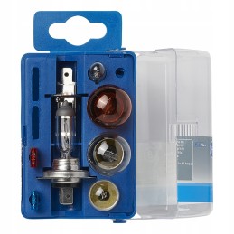 Set of spare bulbs for h1 h7 cars, 8 elements