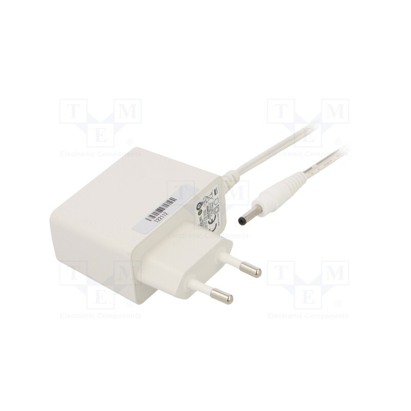 1 pcs x POS - POSC05200A-1335-WH - Power supply: switched-mode, plug, 5VDC, 2A, 10W, Plug: EU, 78.7%