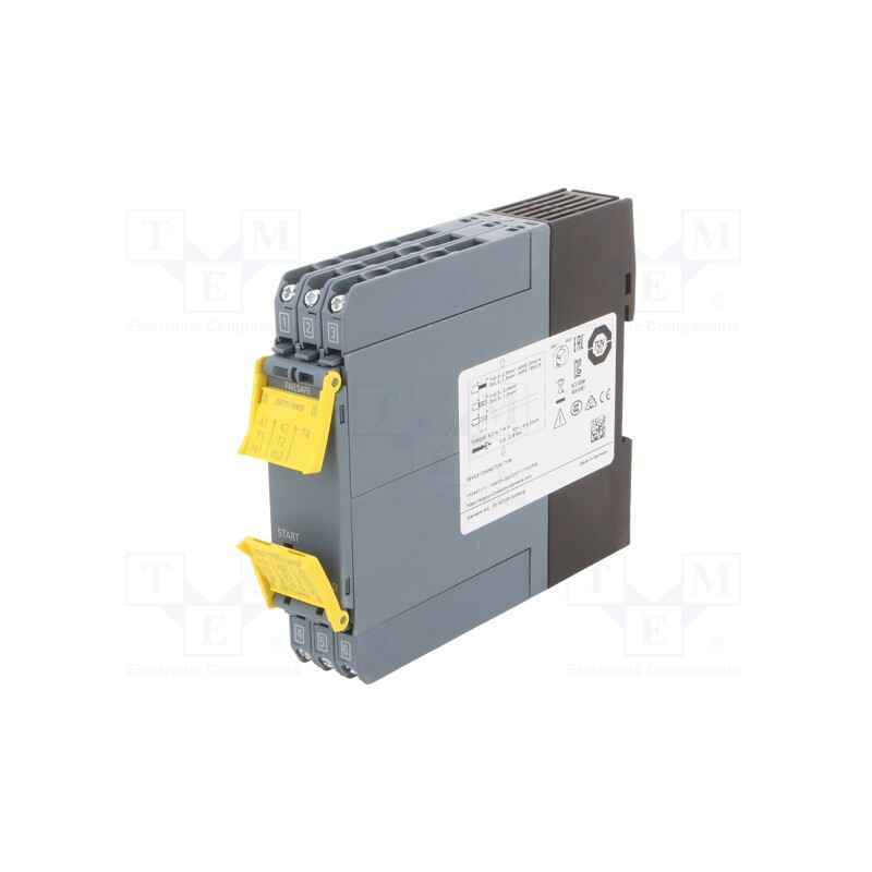 1 pcs x SIEMENS - 3SK1111-1AW20 - Module: safety relay, 3SK1, 110÷240VAC, 110÷240VDC, -25÷60°C, IP20