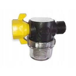 Water filter strainer thread pump protection shurflo lilies