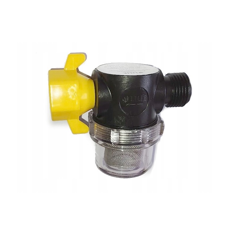 Water filter strainer thread pump protection shurflo lilies