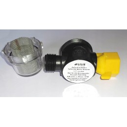 Water filter strainer thread pump protection shurflo lilies