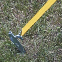 Windproof tie down storm belt