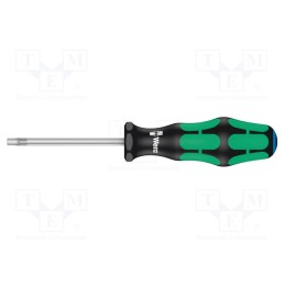 1 pcs x WERA - 5023115001 - Screwdriver, Hex Plus key, HEX 4mm, Blade length: 75mm