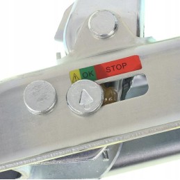 Ball hitch trailer hook square 50mm 800kg