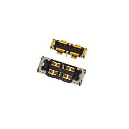 1 pcs : 147129002001829+ - Board to Board & Mezzanine Connectors Plug 2+4pos 0.7mm Height Battery