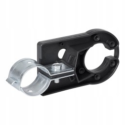 Trailer socket mounting base with clamp