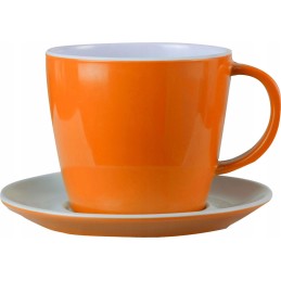 Brunner flame cup and saucer 250 ml