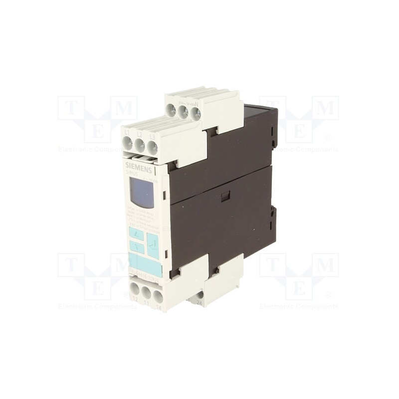 1 pcs x SIEMENS - 3UG4616-1CR20 - Module: voltage monitoring relay, for DIN rail mounting, DPDT