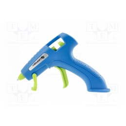1 pcs x Hu00d6GERT TECHNIK - HT2C101 - Hot melt glue gun, Ø: 7mm, Effic: 20g/min, 20W, Plug: EU, 230VAC