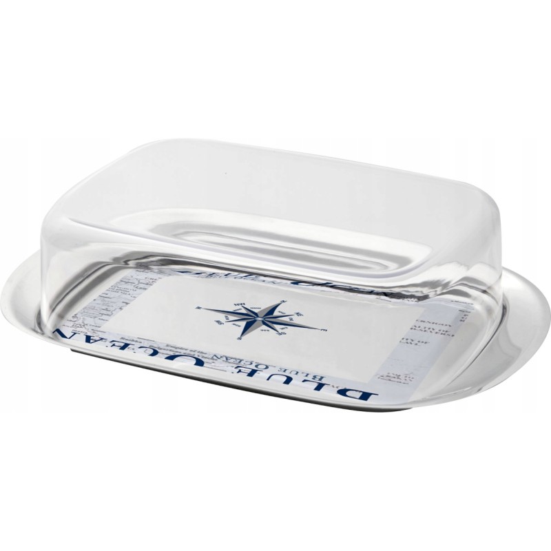 Brunner blue ocean melamine butter dish