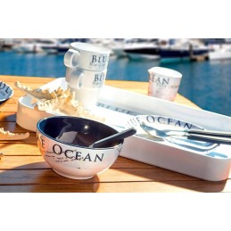 Brunner blue ocean melamine butter dish