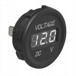 Digital voltmeter 12v 24v 6 30v voltage meter