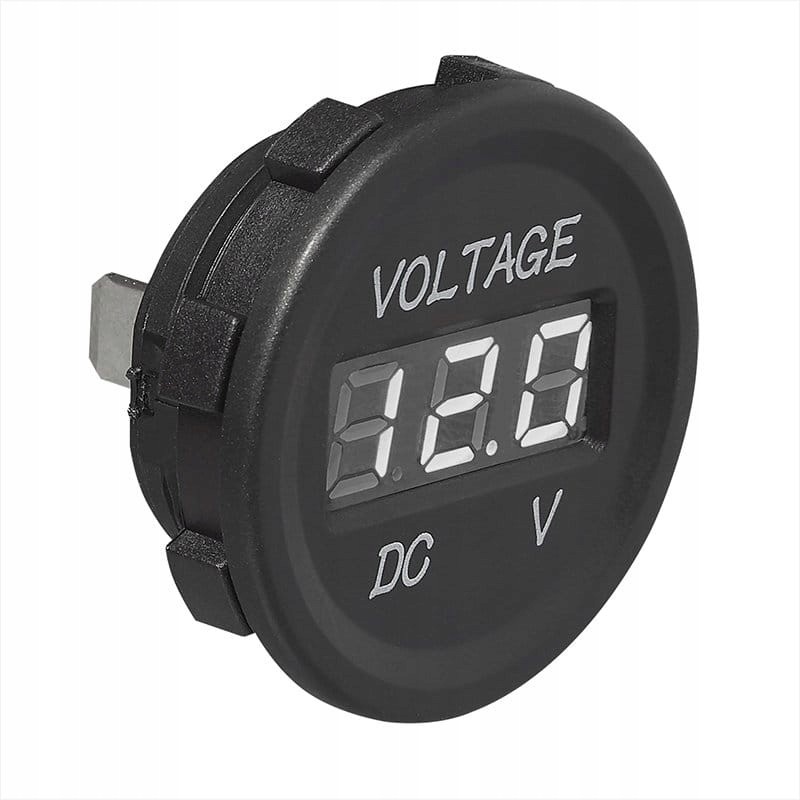 Digital voltmeter 12v 24v 6 30v voltage meter