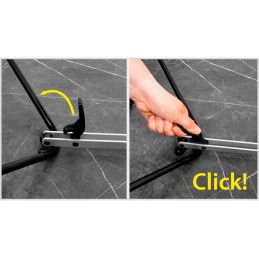 Brunner elu foldable camping table 100x70 cm