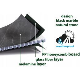 Brunner elu foldable camping table 100x70 cm