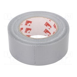 1 rol x SCAPA - TAŚMA 3159 48MM/50M SREBRNA TKANINOWA - Tape: duct, W: 48mm, L: 50m, Thk: 0.14mm, silver, rubber, -10÷75°C