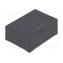 1 pcs x AIMTEC - AME15-3.3SJZ - Converter: AC/DC, 15W, 85÷305VAC, Usup: 100÷430VDC, Uout: 3.3VDC