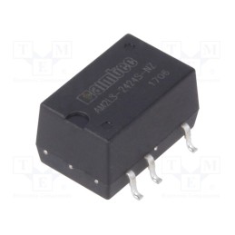 1 pcs x AIMTEC - AM2LS-2424S-NZ - Converter: DC/DC, 2W, Uin: 21.6÷26.4V, Uout: 24VDC, Iout: 83mA, SMD
