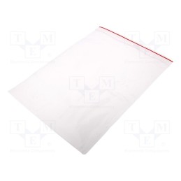 1 pcg x PLAST - 119923 - Self-seal bag, L: 280mm, Width: 220mm, Thick: 45um, polyetylene