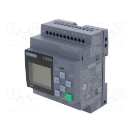 1 pcs x SIEMENS - 6ED1052-1HB08-0BA1 - Programmable relay, 10A, IN: 8, Analog in: 0, Analog.out: 0, OUT: 4