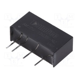 1 pcs x AIMTEC - AM2DS-1203S-NZ - Converter: DC/DC, 2W, Uin: 10.8÷13.2V, Uout: 3.3VDC, Iout: 400mA