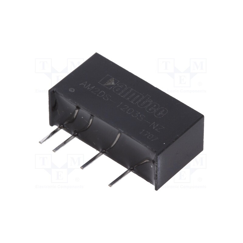 1 pcs x AIMTEC - AM2DS-1203S-NZ - Converter: DC/DC, 2W, Uin: 10.8÷13.2V, Uout: 3.3VDC, Iout: 400mA