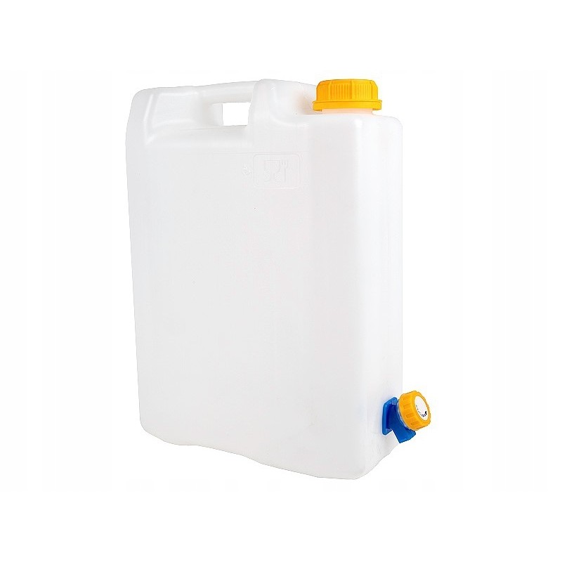10l water canister with valve, drinking water certificate