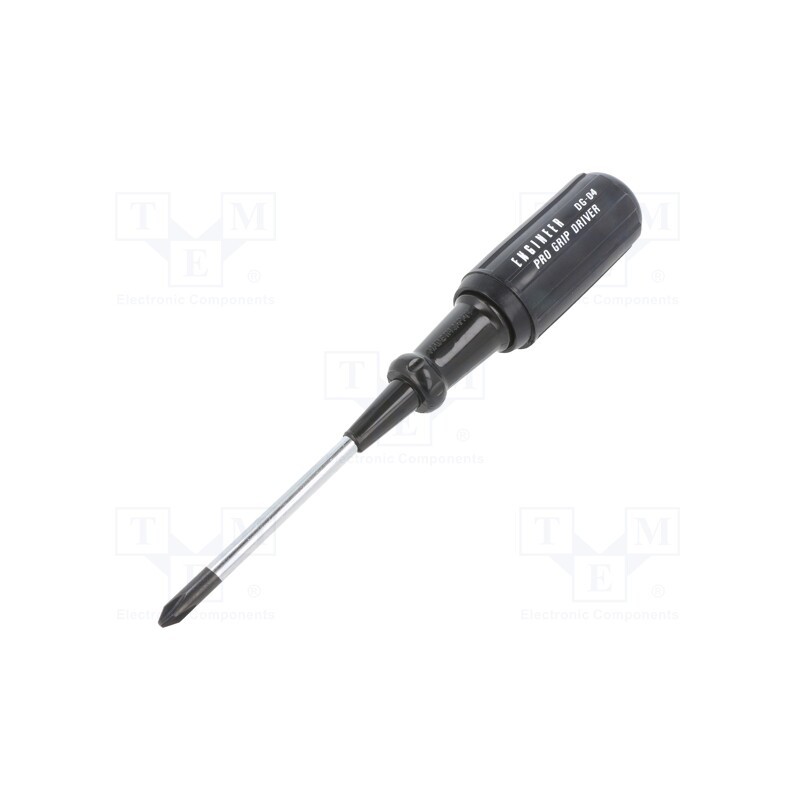 1 pcs x ENGINEER - DG-04 - Screwdriver, Phillips, PH2, Blade length: 76mm, Overall len: 214mm