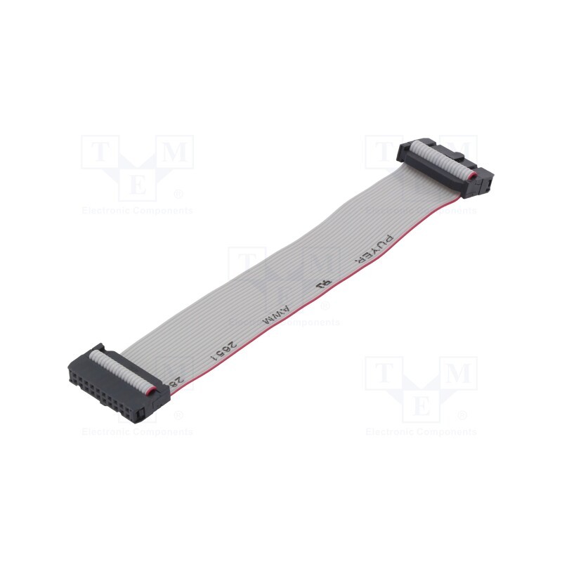 1 pcs x AMPHENOL - FC20150-S - Ribbon cable with IDC connectors, Cable ph: 1.27mm, 0.15m