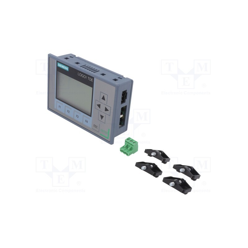 1 pcs x SIEMENS - 6ED1055-4MH08-0BA1 - Control panel, LOGO! 8, LOGO! 8, for DIN rail mounting