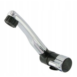 Cold black chrome comet london trailer faucet