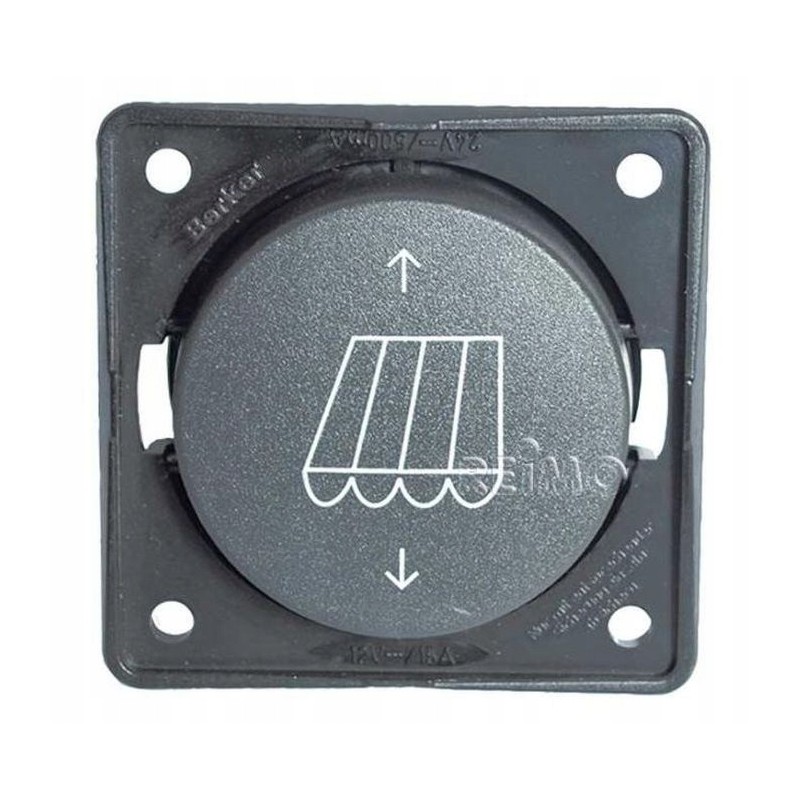 Berker integro anthracite awning switch
