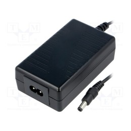 1 pcs x MEAN WELL - GS15B-3P1J - Power supply: switched-mode, 12VDC, 1.25A, Out: 5,5/2,1, 15W, 85%