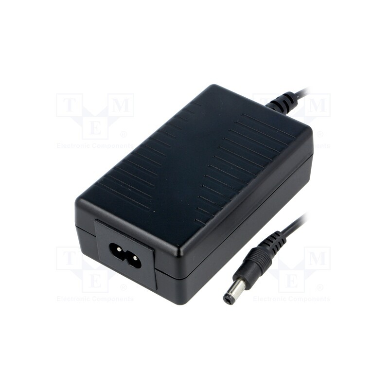 1 pcs x MEAN WELL - GS15B-3P1J - Power supply: switched-mode, 12VDC, 1.25A, Out: 5,5/2,1, 15W, 85%