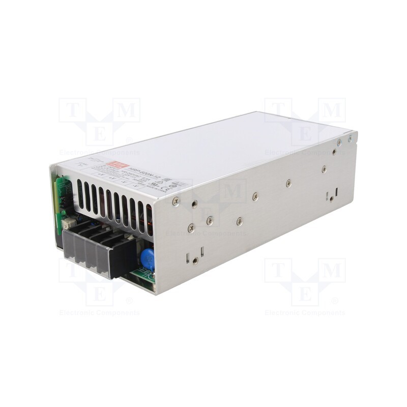 1 pcs x MEAN WELL - HRP-600N-12 - Power supply: switched-mode, for building in,modular, 636W, 53A