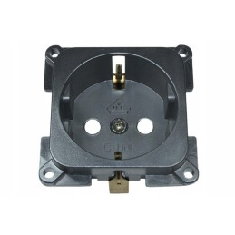 Internal socket for a Schuko camper 230V anthracite Haba