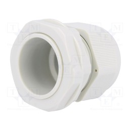1 pcs x KSS WIRING - EG-21GY1 - Cable gland, PG21, IP68, polyamide, grey, UL94V-2, 18.6mm