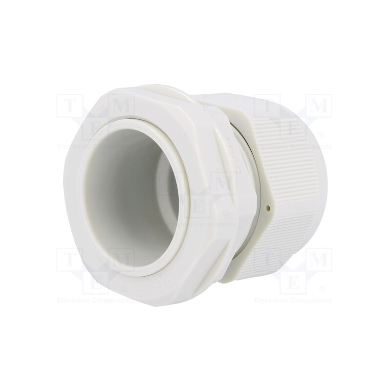 1 pcs x KSS WIRING - EG-21GY1 - Cable gland, PG21, IP68, polyamide, grey, UL94V-2, 18.6mm