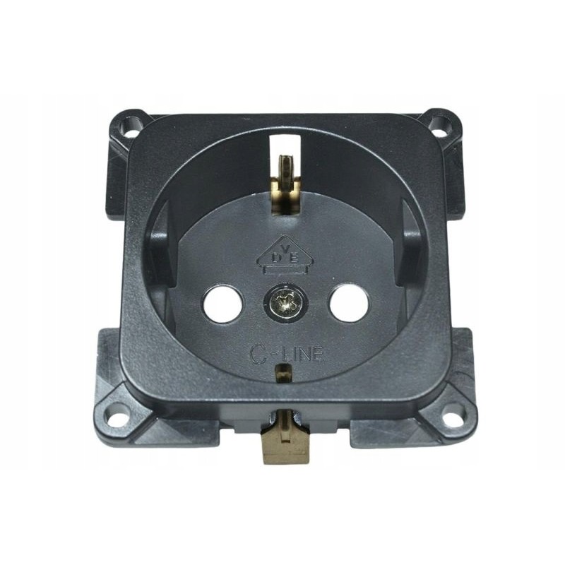 Socket for a camper trailer 230v anthracite haba