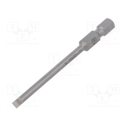 1 pcs x PHOENIX CONTACT - SF-BIT-SL 0,6X3,5-70 - Screwdriver bit, slot, 3,5x0,6mm, Overall len: 70mm