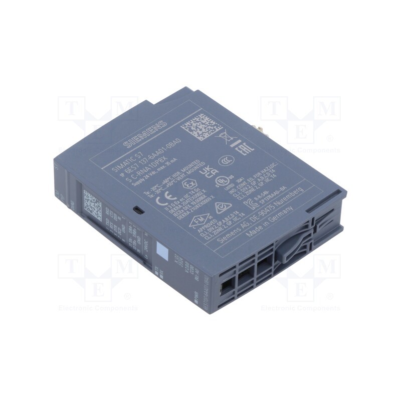 1 pcs x SIEMENS - 6ES7137-6AA01-0BA0 - Module: communication, ET 200SP, Interface: RS232,RS422,RS485