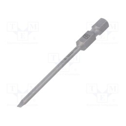 1 pcs x PHOENIX CONTACT - SF-BIT-SL 0,5X3,0-70 - Screwdriver bit, slot, 3,0x0,5mm, Overall len: 70mm