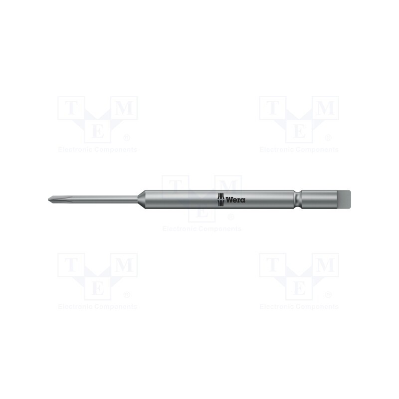 1 pcs x WERA - 5135276001 - Screwdriver bit, Phillips, Mounting: halfmoon 4mm