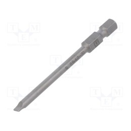 1 pcs x PHOENIX CONTACT - SF-BIT-SL 0,8X4,0-70 - Screwdriver bit, slot, 4,0x0,8mm, Overall len: 70mm